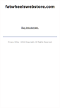 Mobile Screenshot of fatwheelswebstore.com